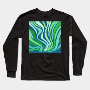 Northern lights storm Long Sleeve T-Shirt